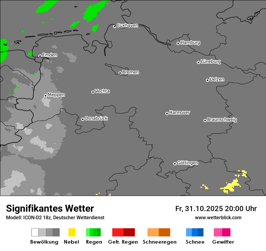 Modellkarten Signifikantes Wetter Modellkarten Signifikantes Wetter