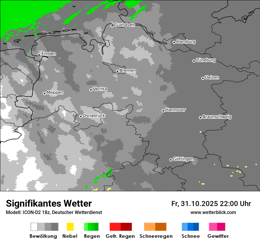 Modellkarten Signifikantes Wetter Modellkarten Signifikantes Wetter