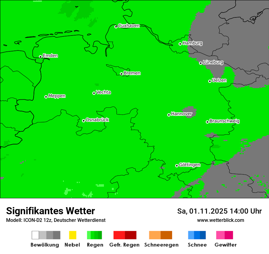 Modellkarten Signifikantes Wetter Modellkarten Signifikantes Wetter