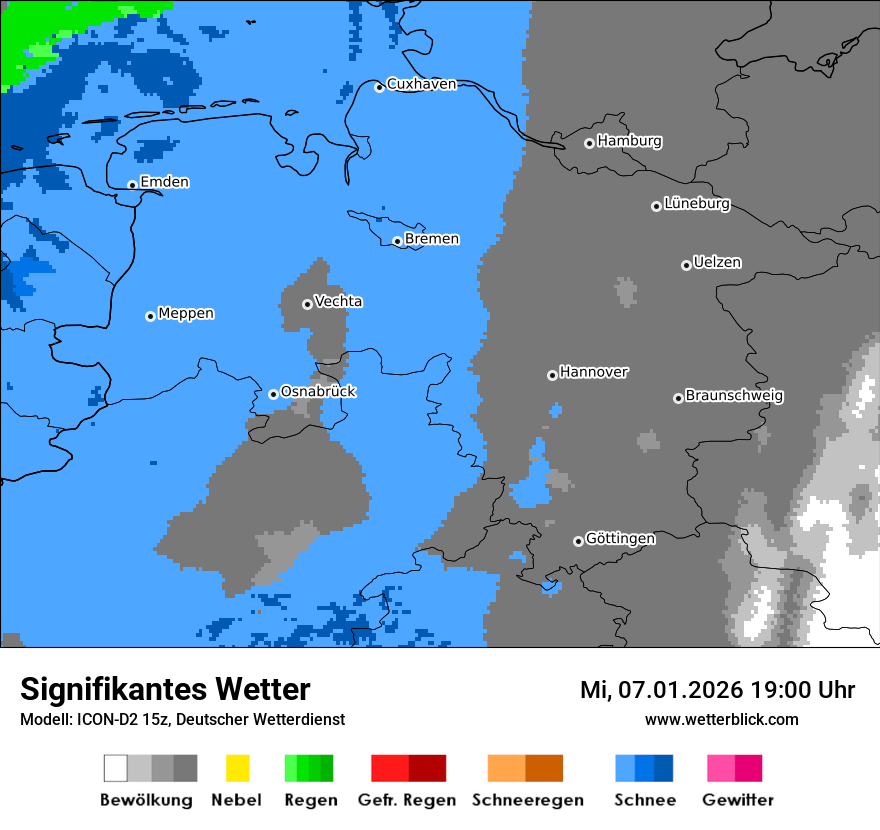Signifikantes Wetter