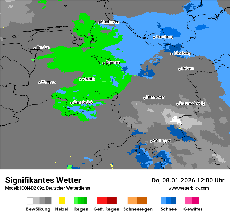 Signifikantes Wetter