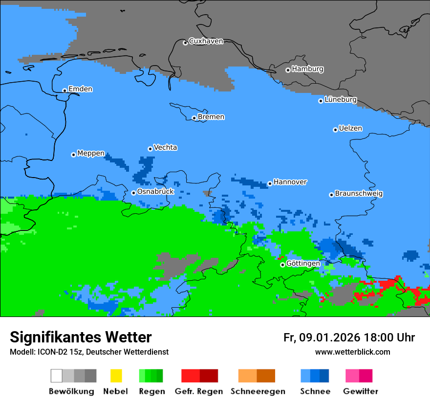 Signifikantes Wetter