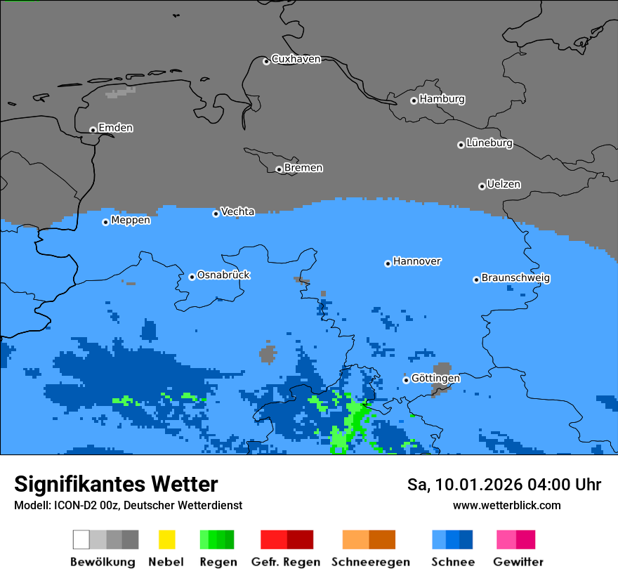 Signifikantes Wetter