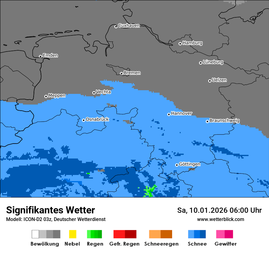 Signifikantes Wetter