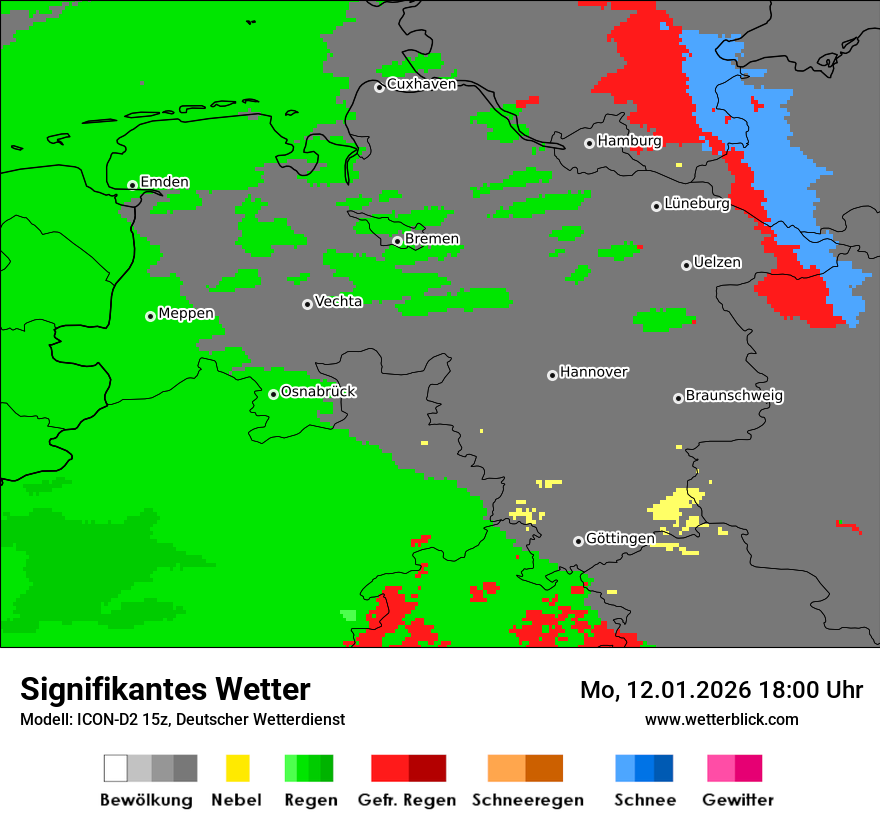 Signifikantes Wetter