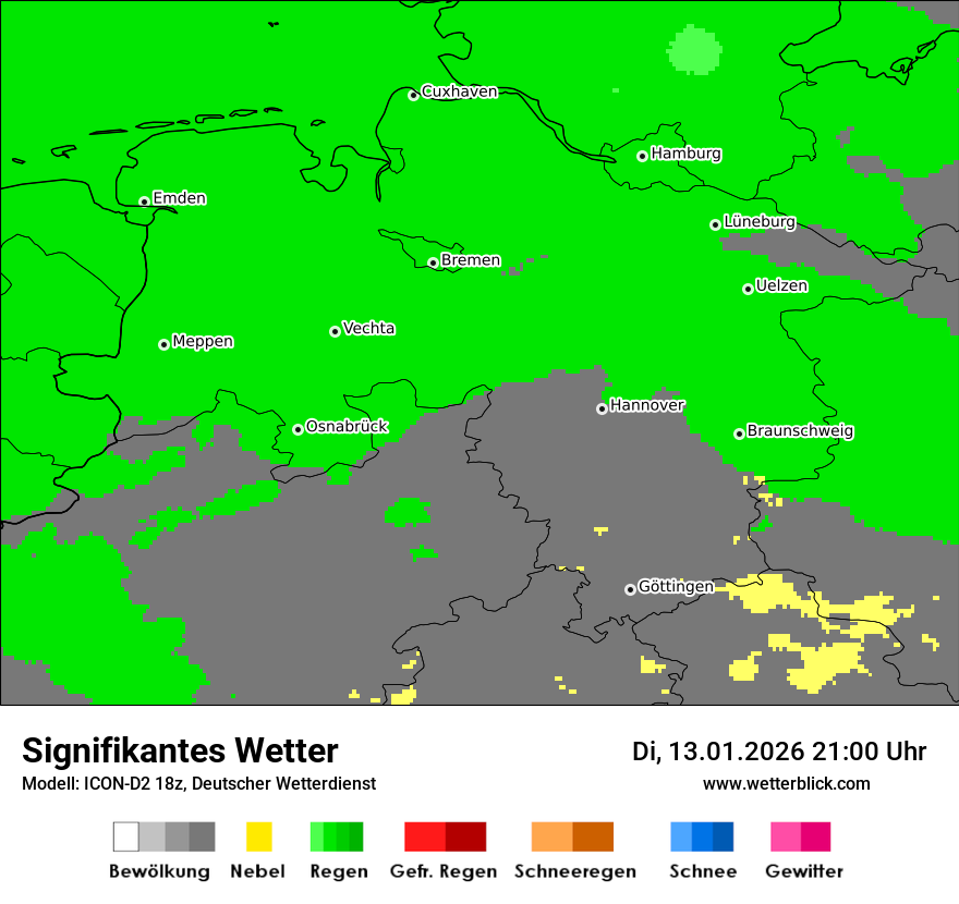 Signifikantes Wetter