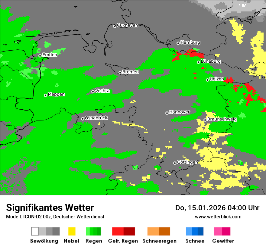 Signifikantes Wetter