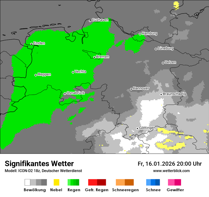 Signifikantes Wetter