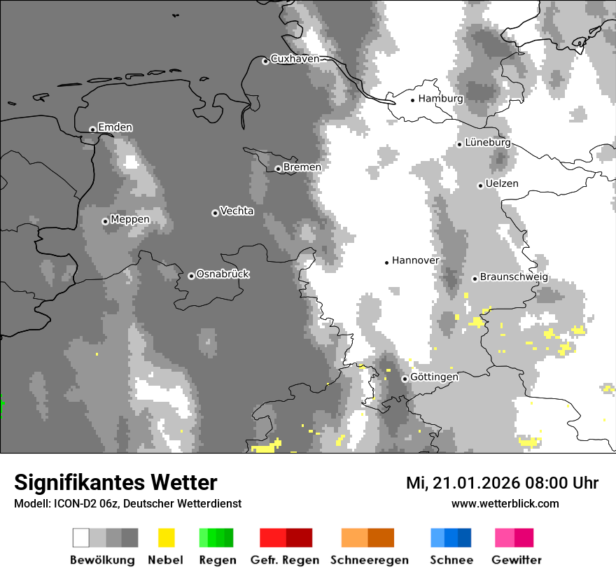 Signifikantes Wetter