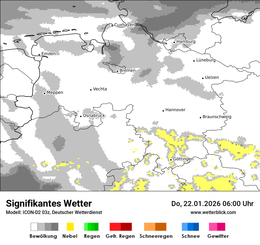 Signifikantes Wetter