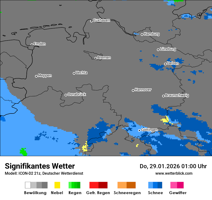 Signifikantes Wetter