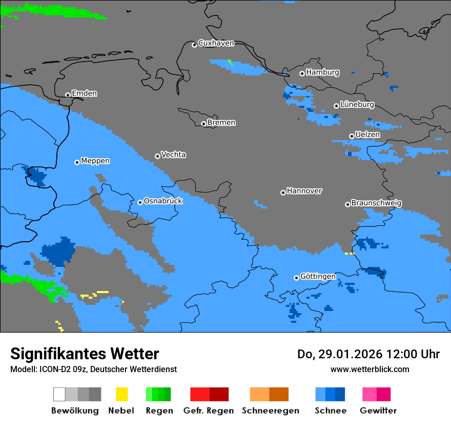 Signifikantes Wetter