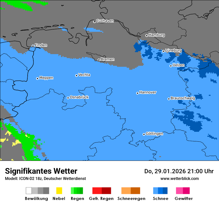 Signifikantes Wetter