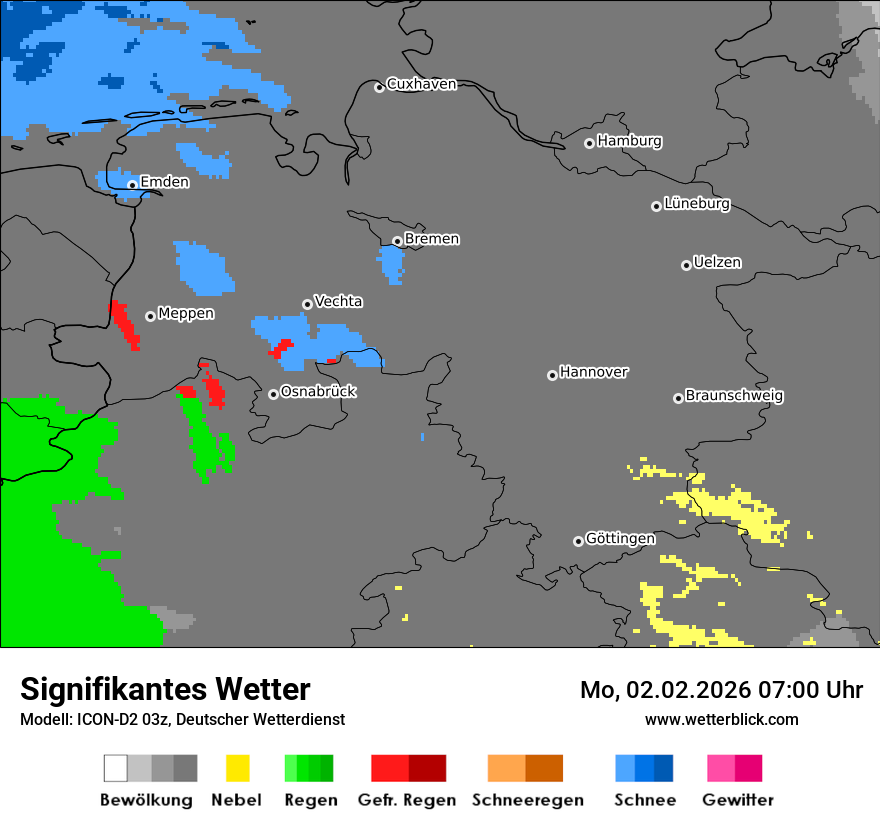 Signifikantes Wetter