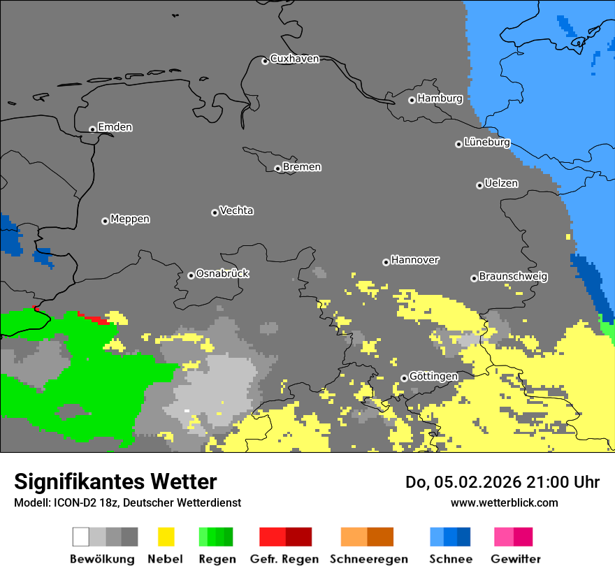 Signifikantes Wetter