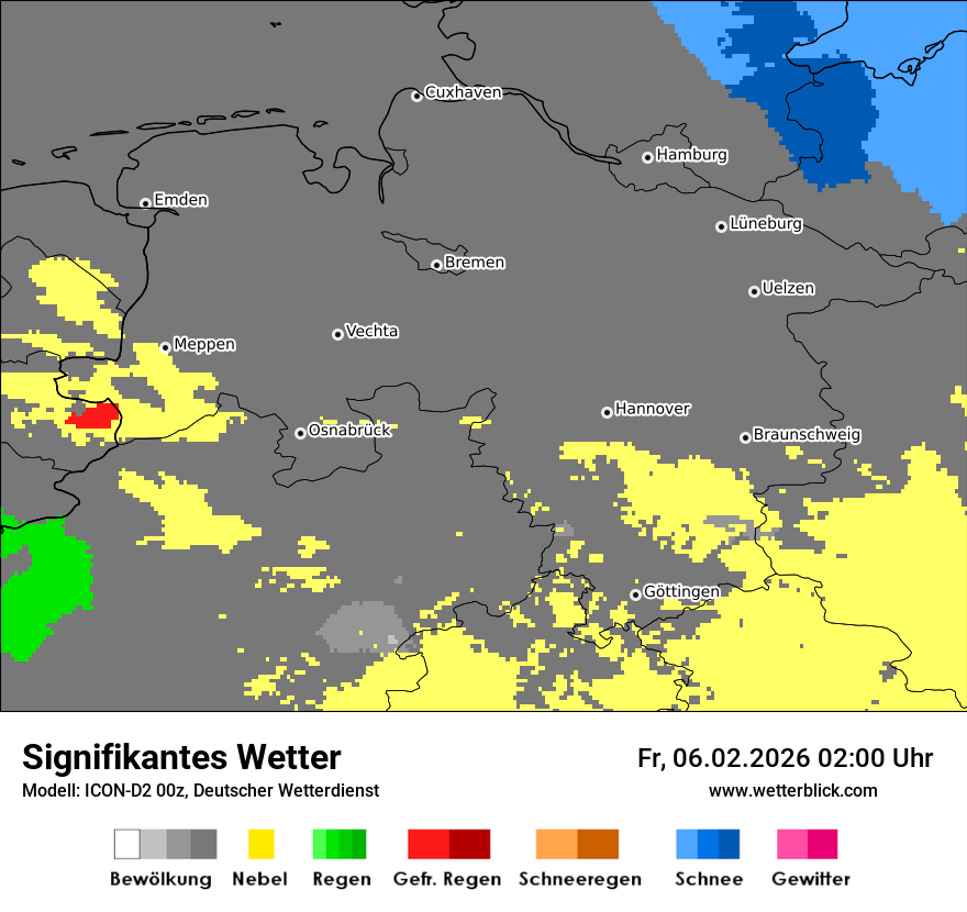 Signifikantes Wetter