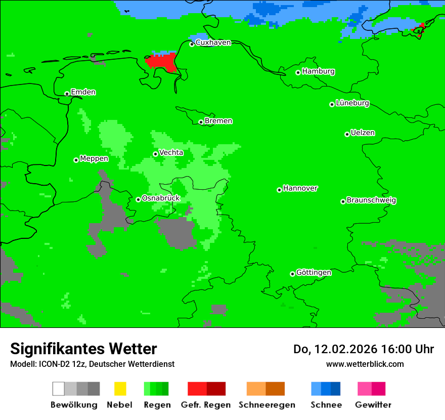 Signifikantes Wetter