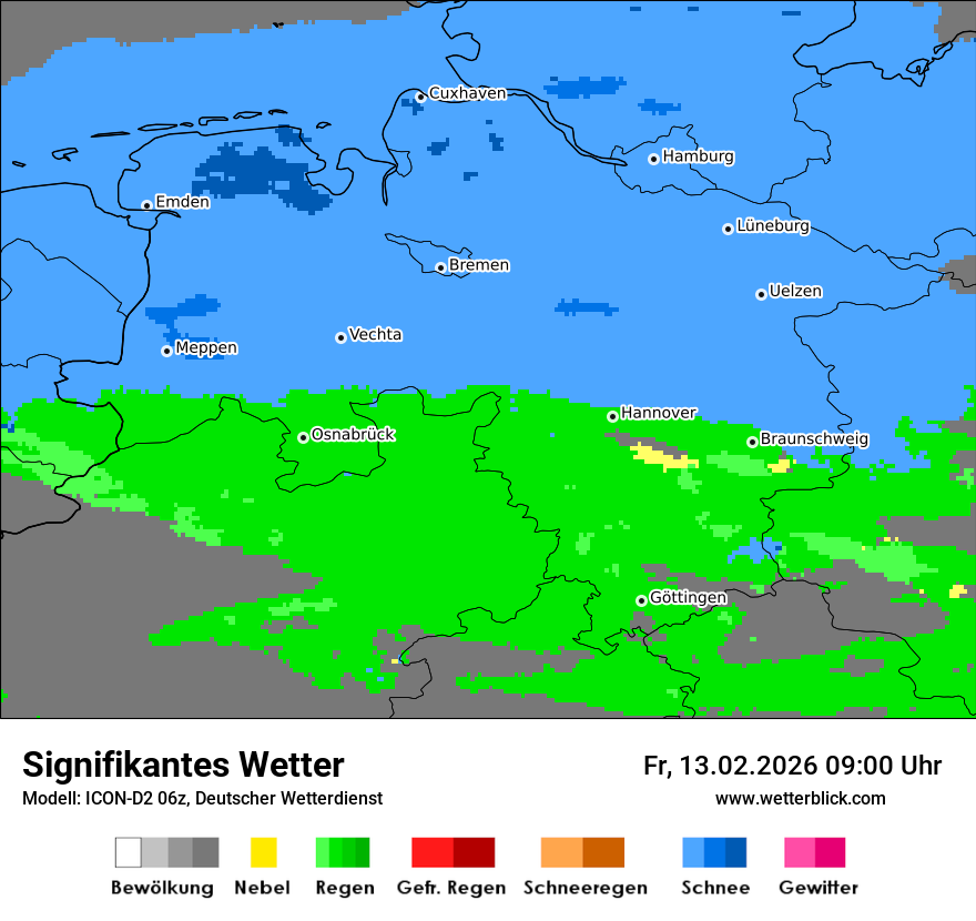 Signifikantes Wetter