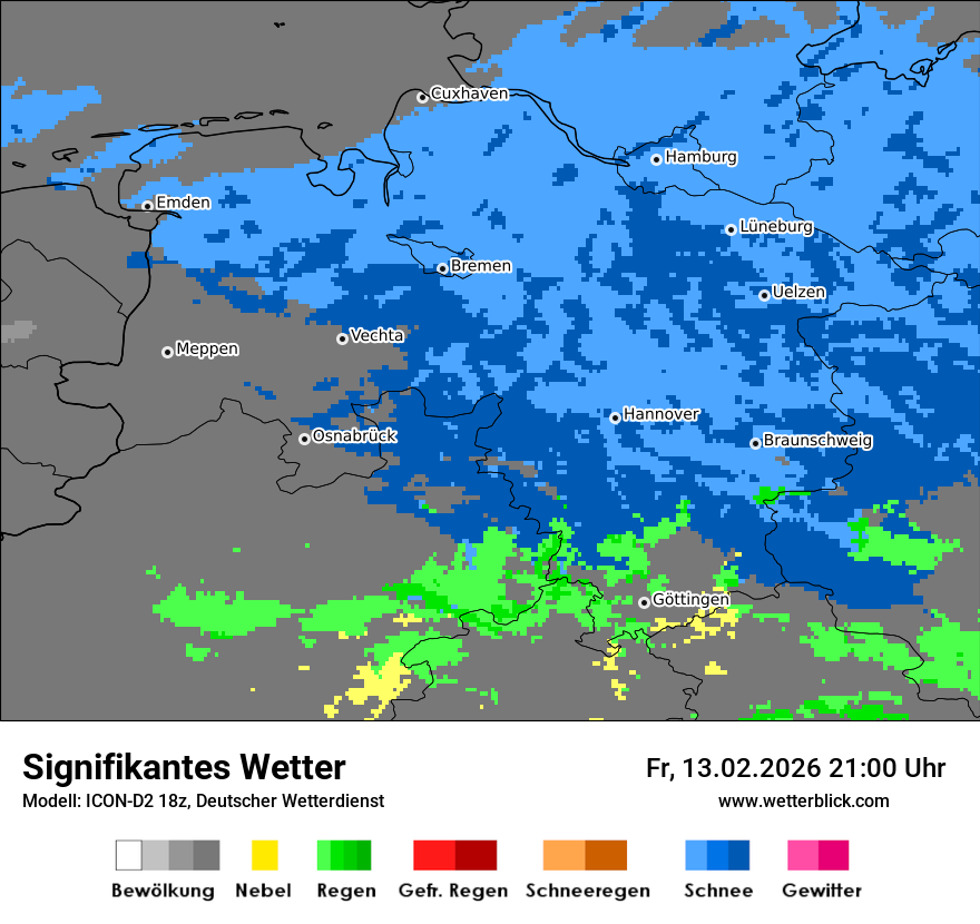 Signifikantes Wetter