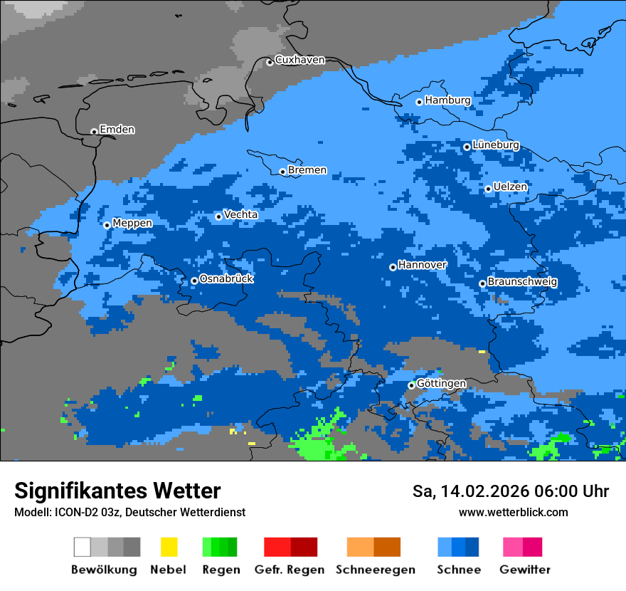 Signifikantes Wetter