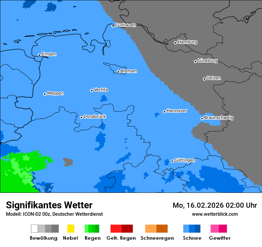 Signifikantes Wetter