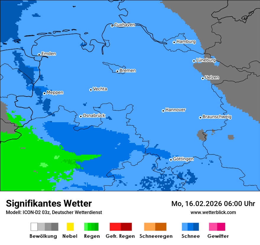 Signifikantes Wetter