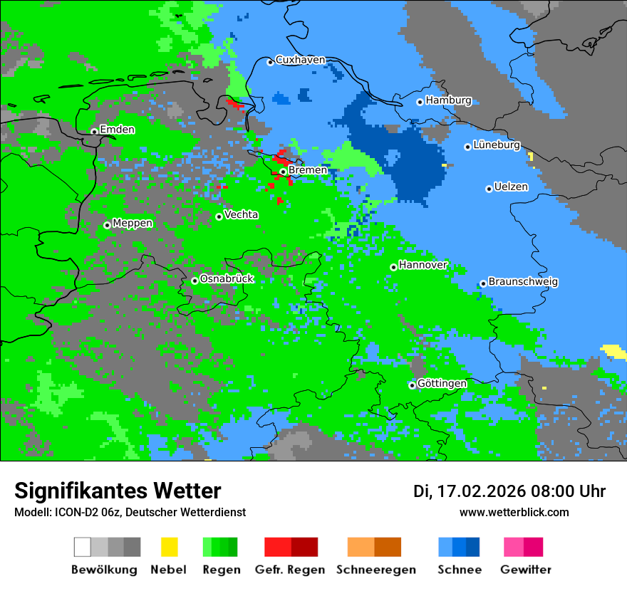 Signifikantes Wetter