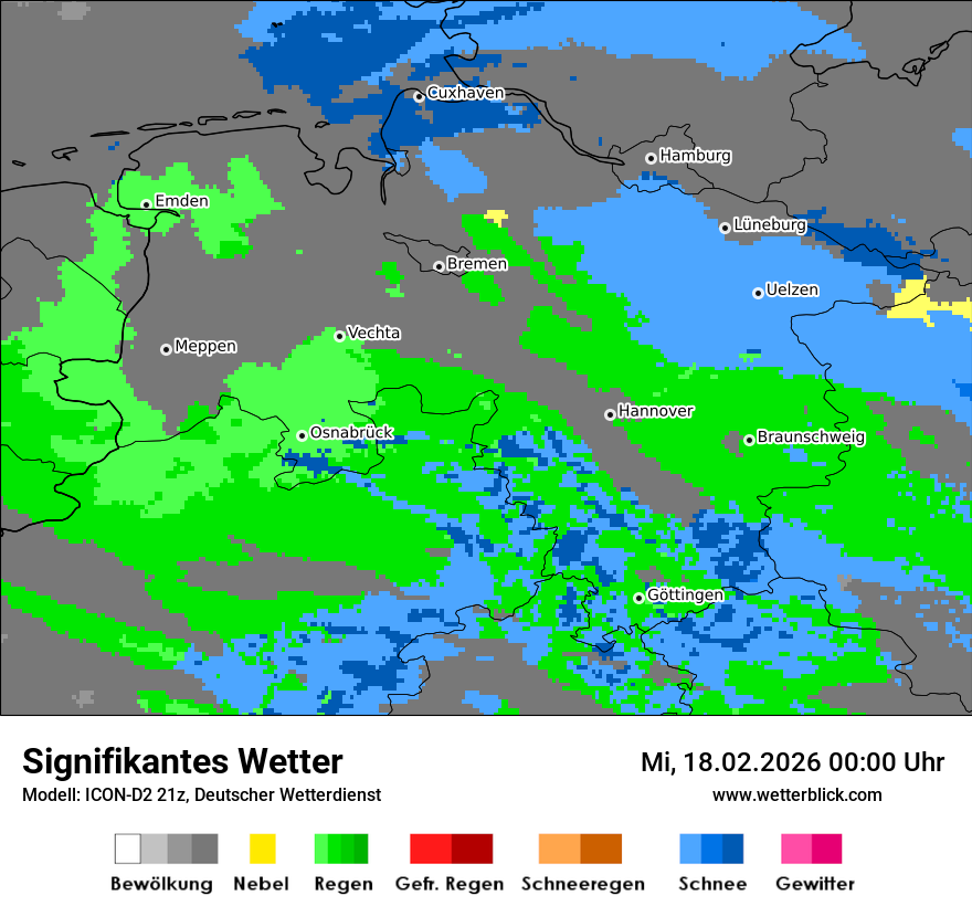 Signifikantes Wetter
