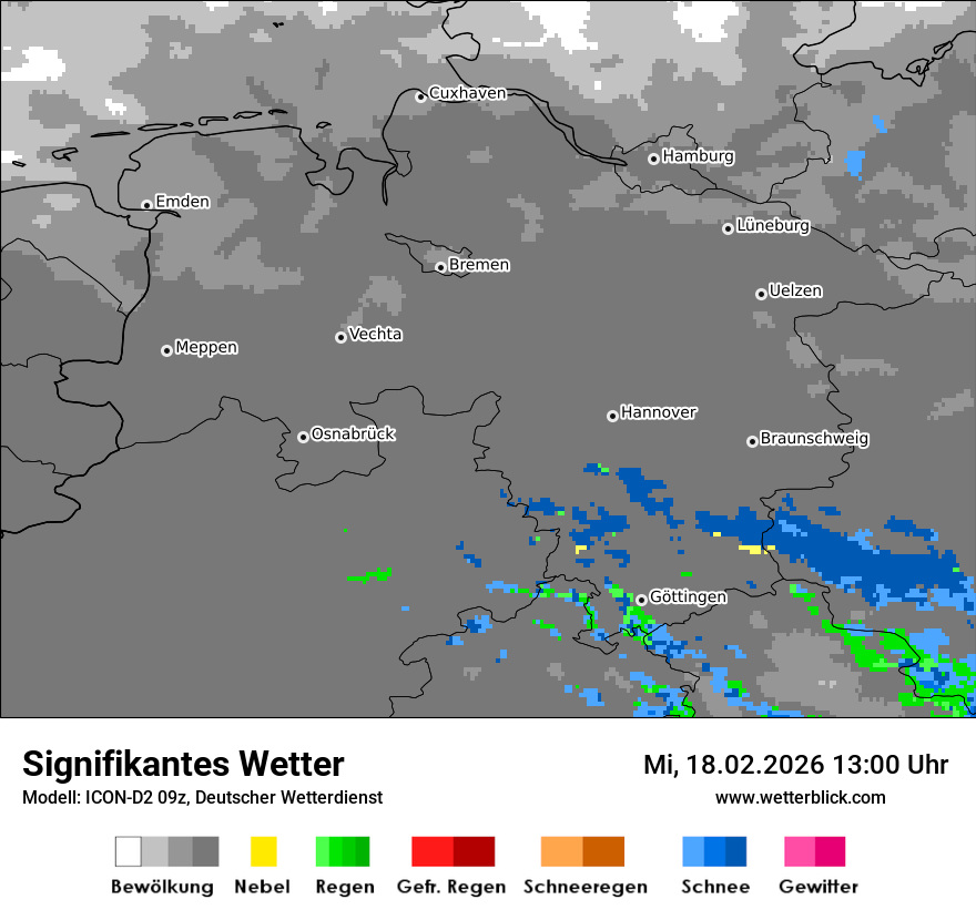 Signifikantes Wetter