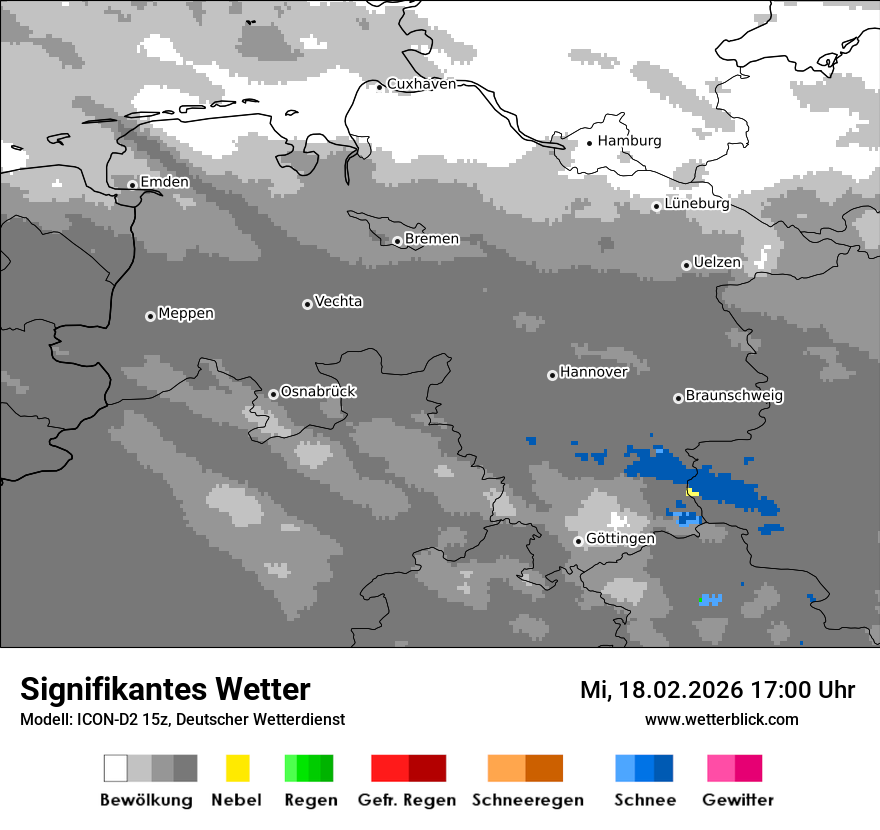 Signifikantes Wetter