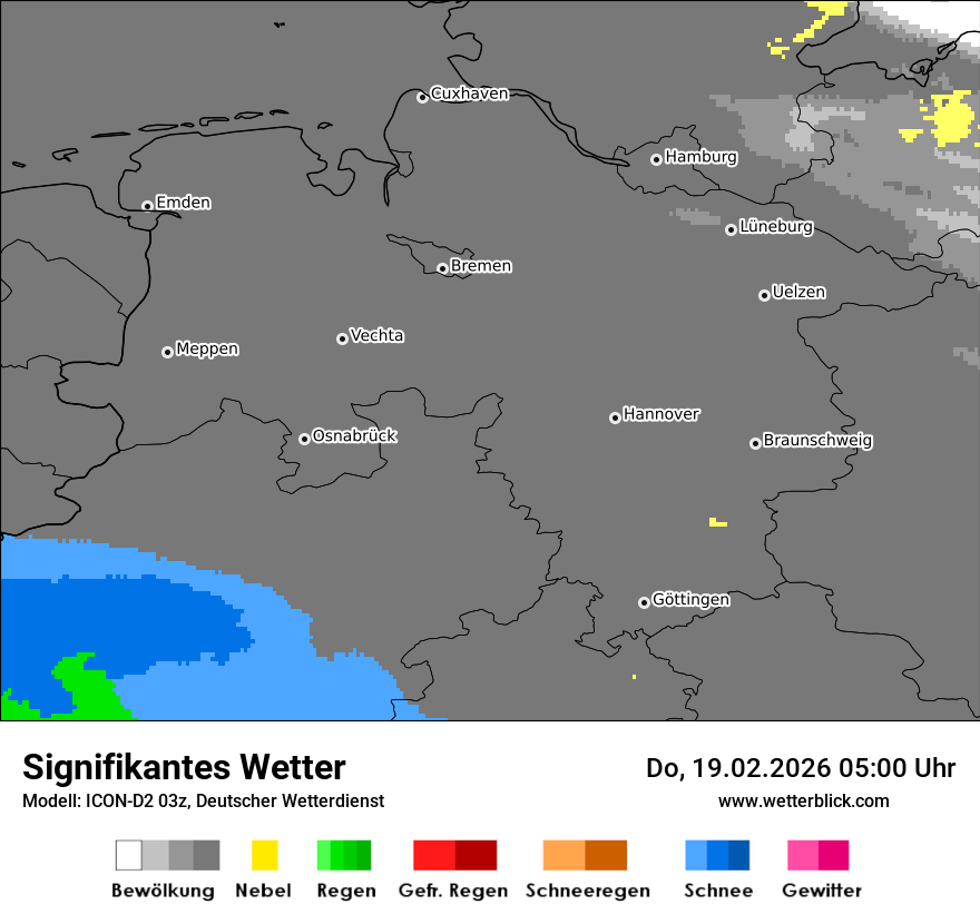 Signifikantes Wetter