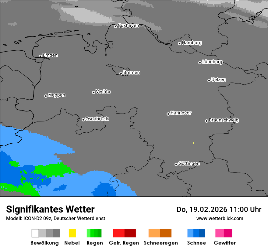 Signifikantes Wetter