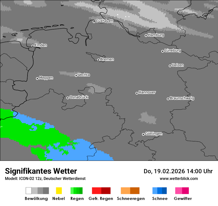 Signifikantes Wetter