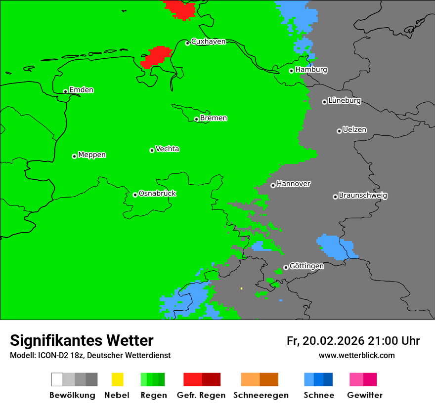 Signifikantes Wetter