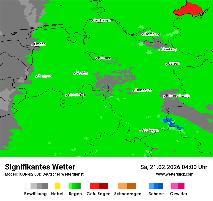 Signifikantes Wetter