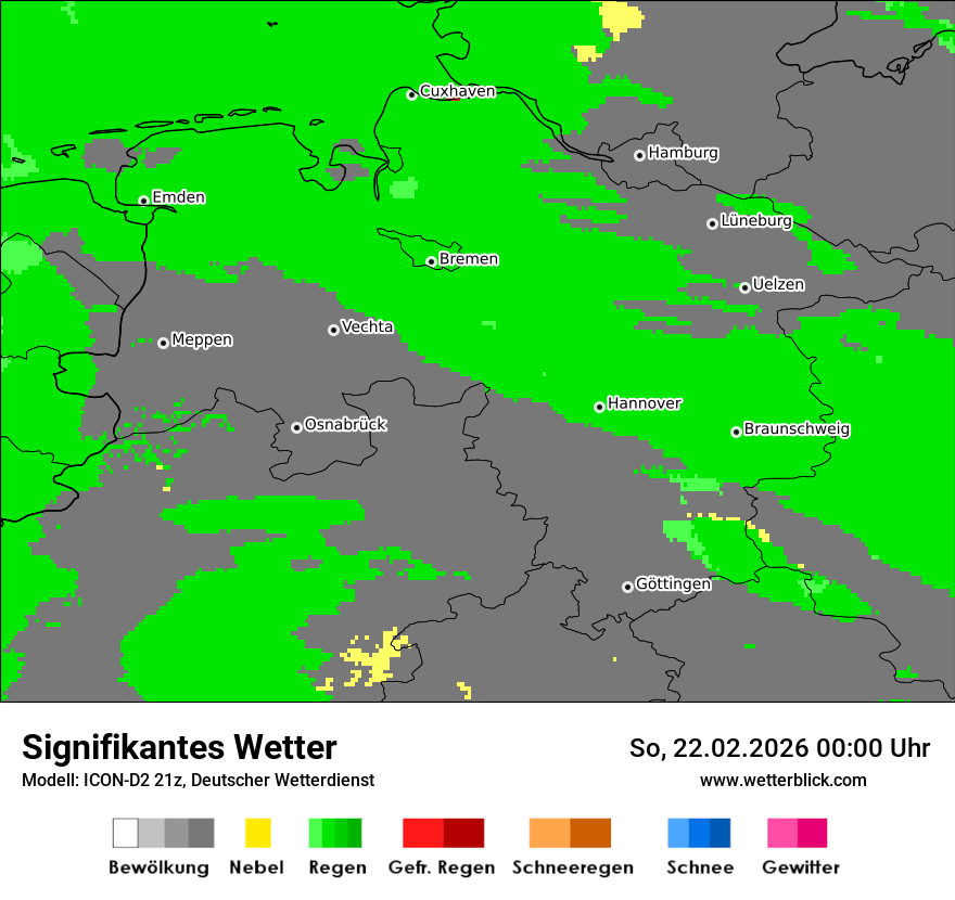Signifikantes Wetter