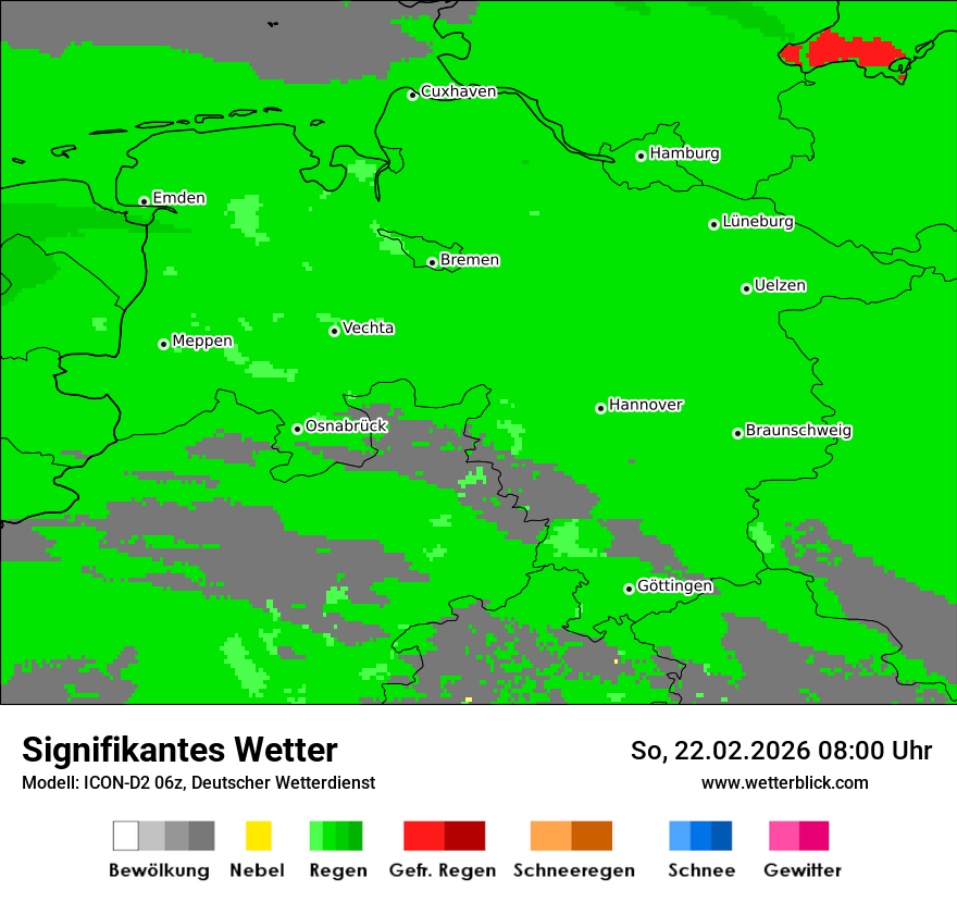 Signifikantes Wetter