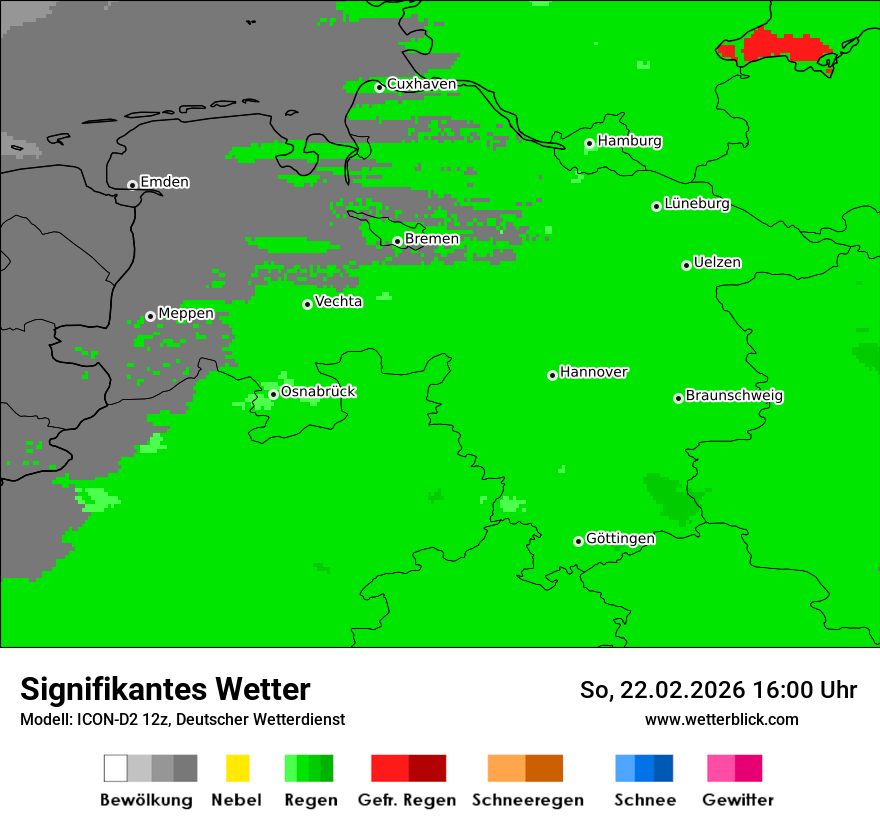 Signifikantes Wetter