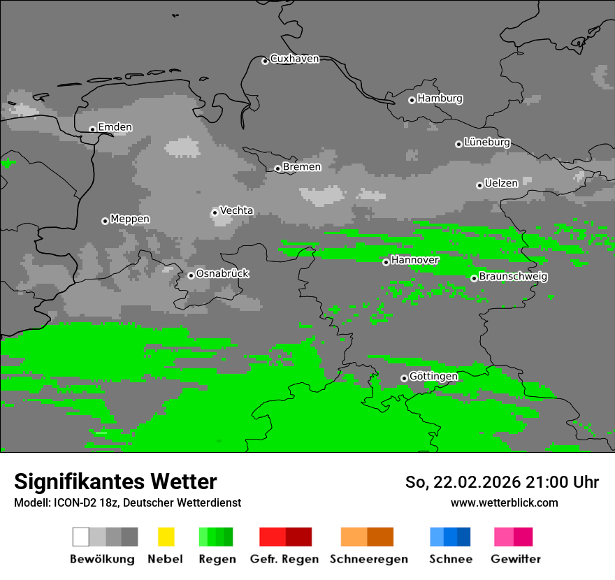 Signifikantes Wetter