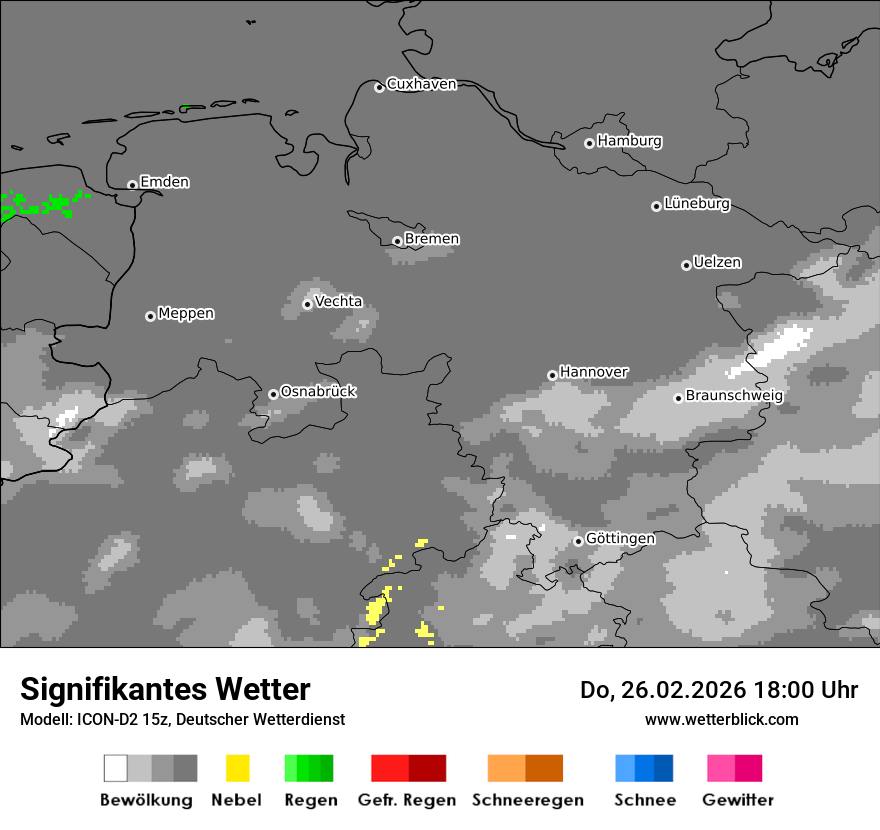Signifikantes Wetter