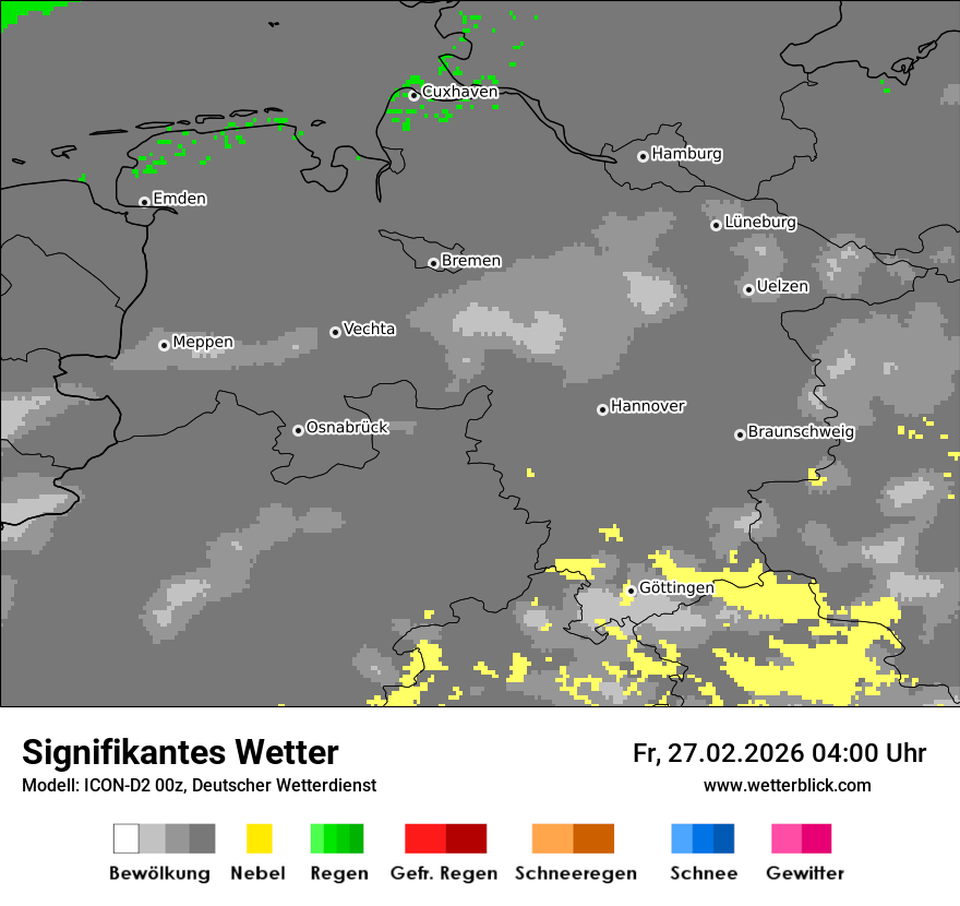 Signifikantes Wetter