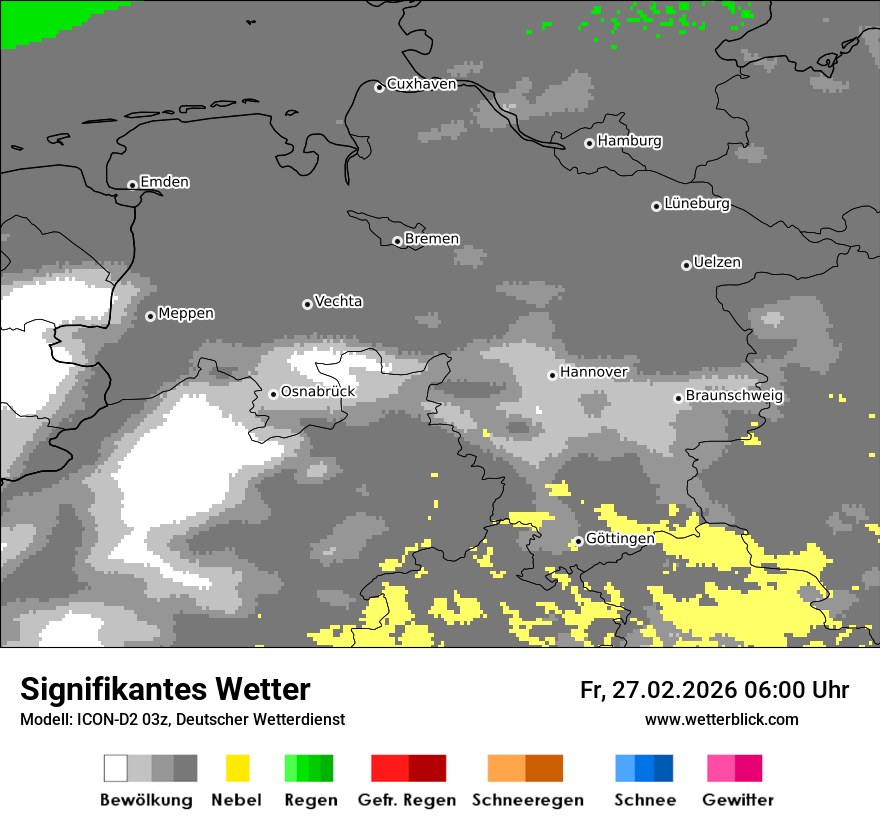 Signifikantes Wetter
