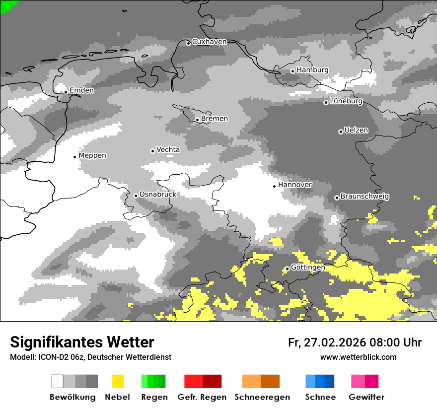Signifikantes Wetter