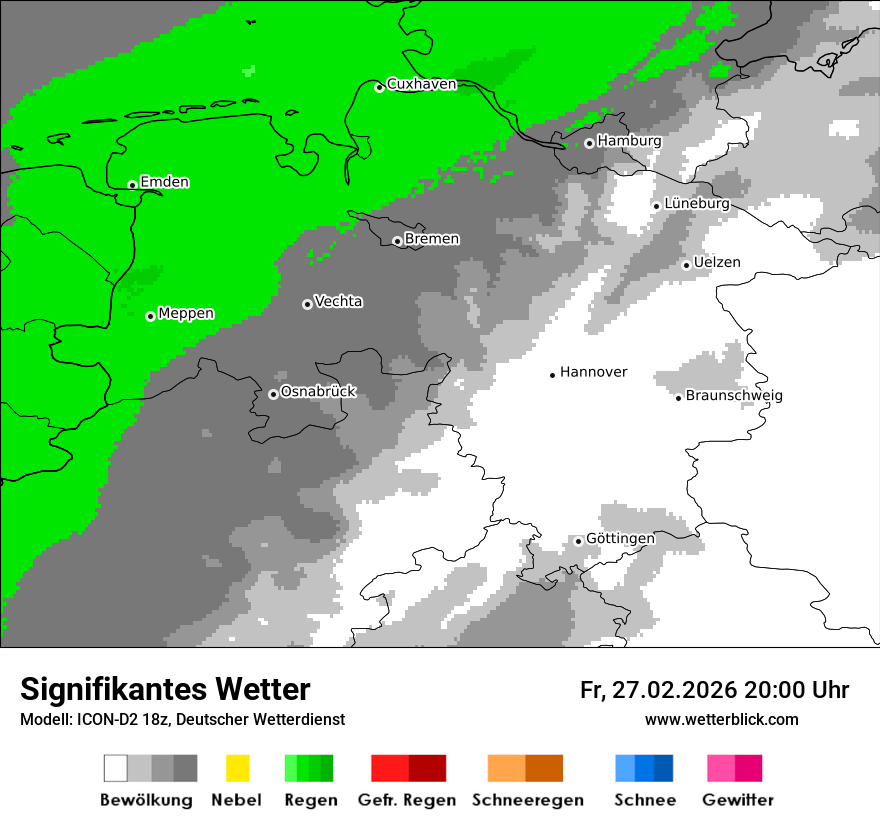 Signifikantes Wetter