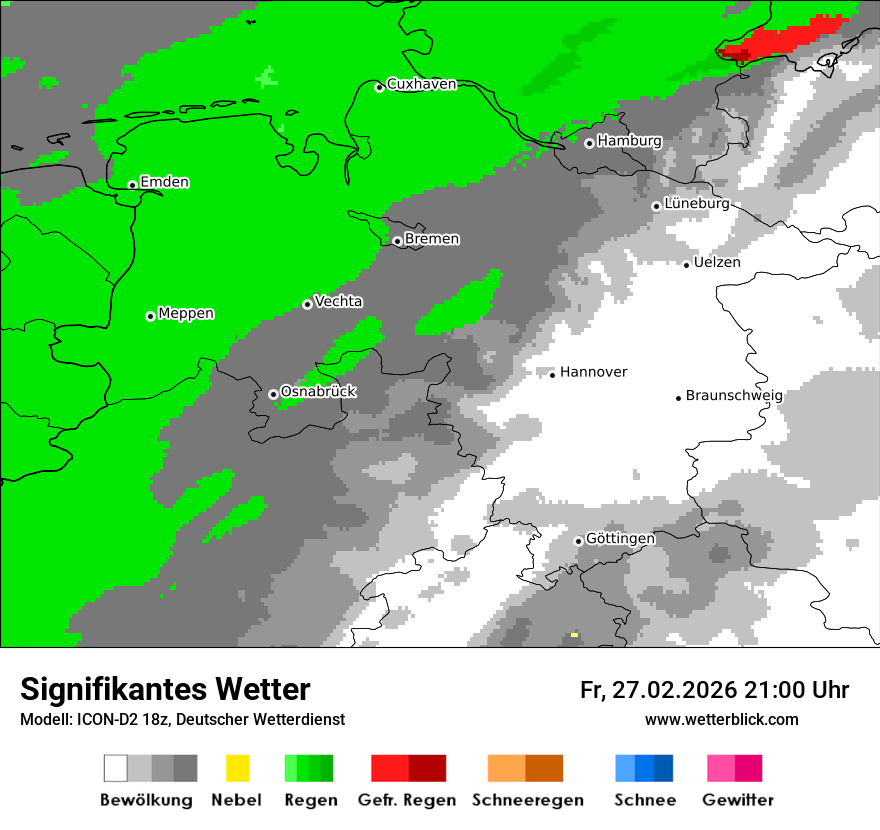 Signifikantes Wetter