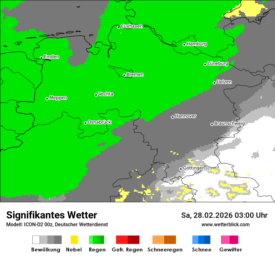 Signifikantes Wetter