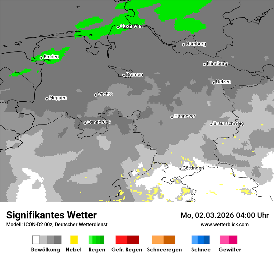 Signifikantes Wetter