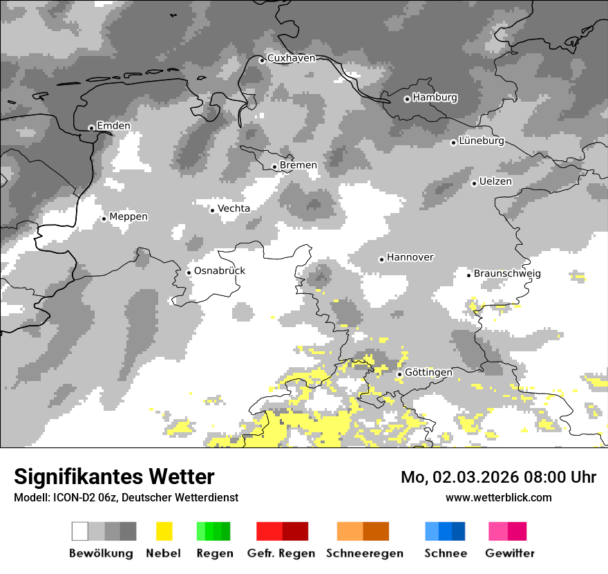 Signifikantes Wetter