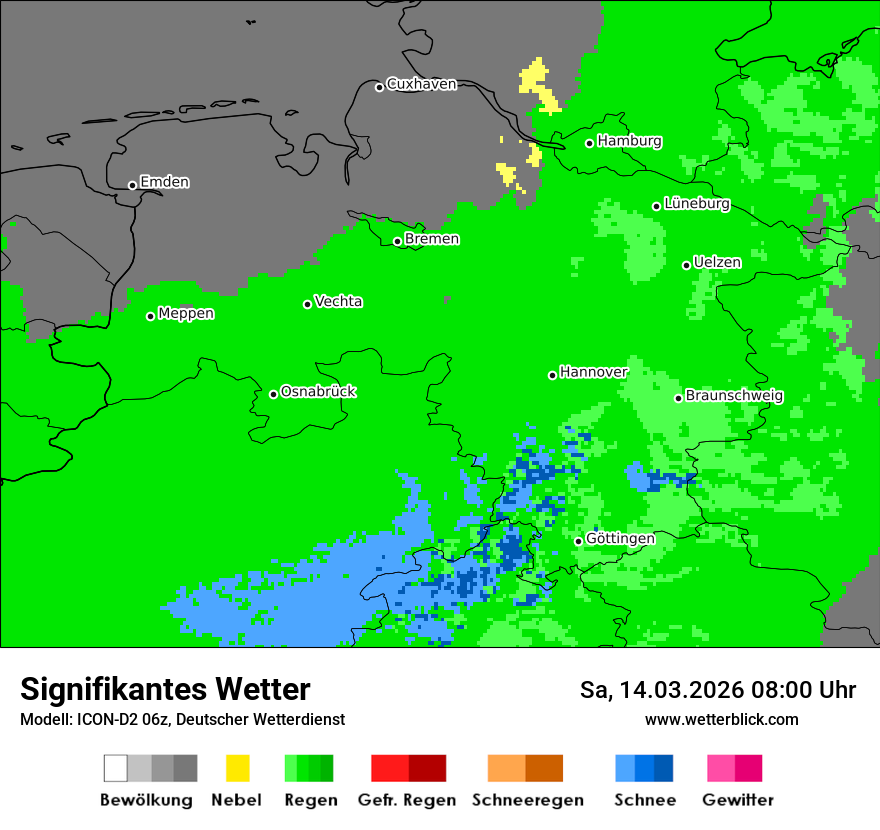Signifikantes Wetter