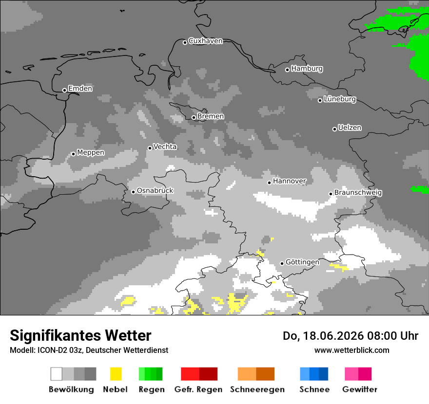 Signifikantes Wetter